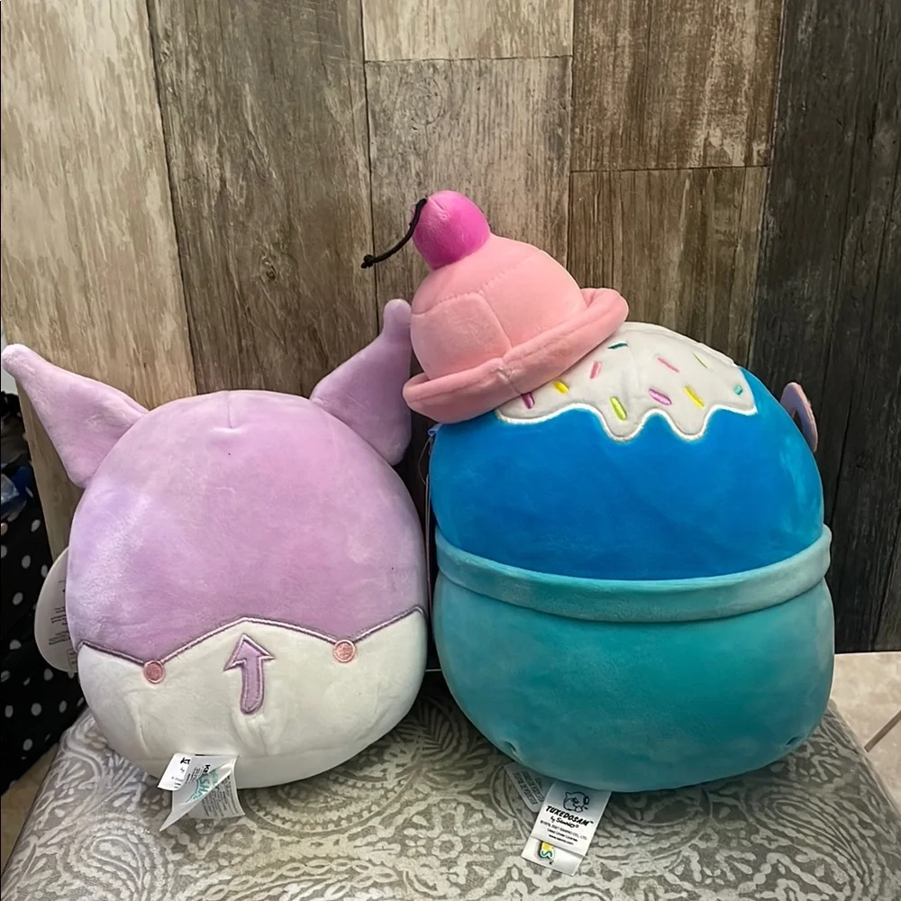 Squishmallows‎ Hello Kitty Kuromi  & Tuxedosam by Sanrio 8” 10” NWT